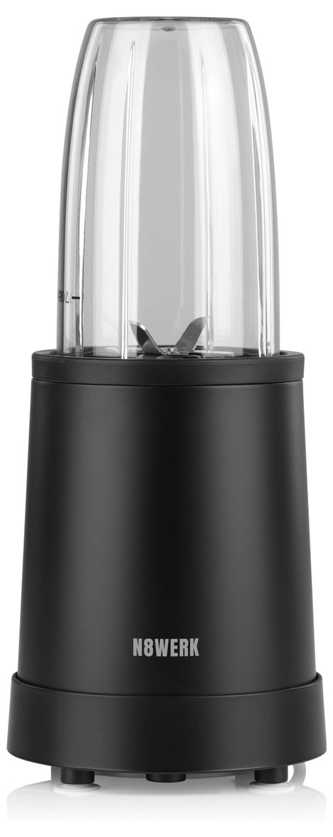 N8WERK Nutrition 8-tlg. Álló mixer 800 W Fekete 2. kép
