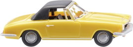 Wiking 018748 H0 Személygépkocsi modell BMW 1600 GT kabrió, sárga