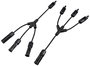 Sygonix SY-6407992 Napelemes berendezés csatlakozó Átalakító kábel Fekete 36 cm 2. bélyegkép