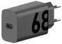 Motorola Mobiltelefon töltőkészülék USB-C® (Power Delivery) Gyorstöltő funkcióval 68 W GaN, USB Powe 3. bélyegkép
