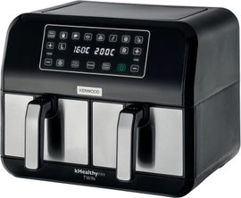 Kenwood HFM20.000MB Forrólevegős fritőz 8 l 1700 W Időzítő funkció, Tapadásmentes bevonat Fekete/ezü