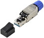 TRU COMPONENTS TC-12821220 CAT 6a RJ45 csatlakozó 1 db bélyegkép
