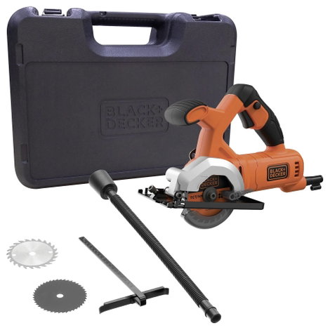 Black & Decker Kézi körfűrész Hordtáskával 400 W