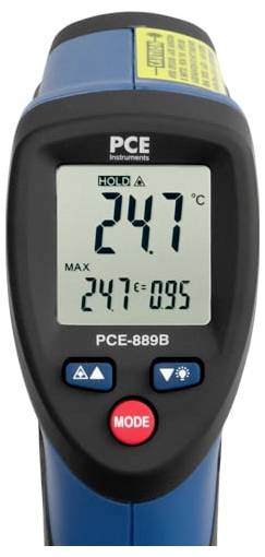 PCE Instruments Infra hőmérő Optika 30:1 -50 - 1000 °C 2. kép