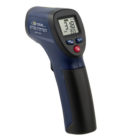 PCE Instruments Infra hőmérő Optika 8:1 -30 - 260 °C