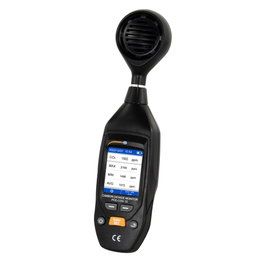 PCE Instruments PCE-COG 10 CO2 mérő 0 - 9999 ppm Hőmérsékletmérő funkcióval, Adatgyűjtő funkcióval, 