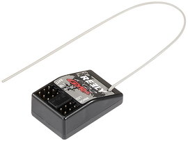 Reely RX2+2 GYRO 4 csatornás giroszkóp vevő 2,4 GHz Dugaszoló rendszer JR / Futaba