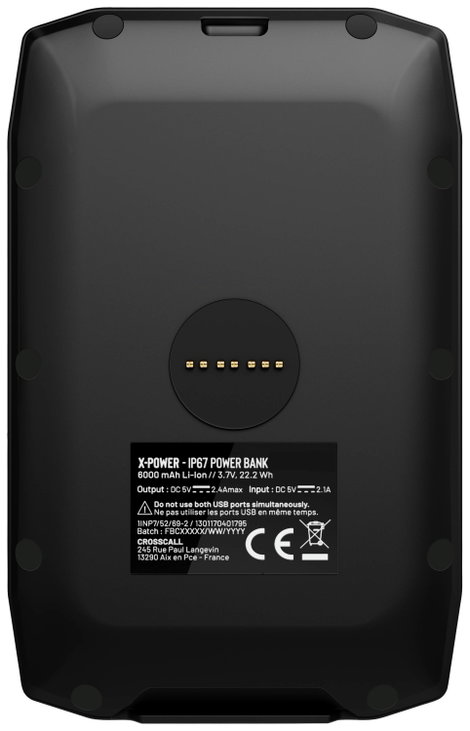 Crosscall Tartalék akkumulátor 6000 mAh Gyorstöltő funkcióval 2. kép