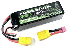 Absima Akkucsomag, LiPo 11.1 V 7000 mAh Cellaszám: 3 50 C stick XT90