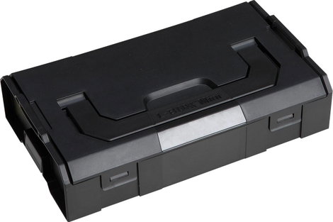 BS Systems L-BOXX Mini 6100000323 Szerszámos láda tartalom nélkül Polipropilén Antracit/fekete (H x