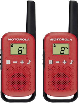 Motorola Solutions 188118 TALKABOUT T42 rot PMR készülék 2 részes készlet
