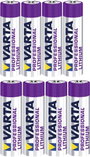 Lítium elemkészlet 4xAAA, 4xAA, Varta Professional bélyegkép