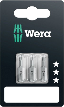 840/1 Z Hex-Plus bit készlet, 3 db, 2/2,5/3 mm, hossz: 100 mm, Wera 05073342001