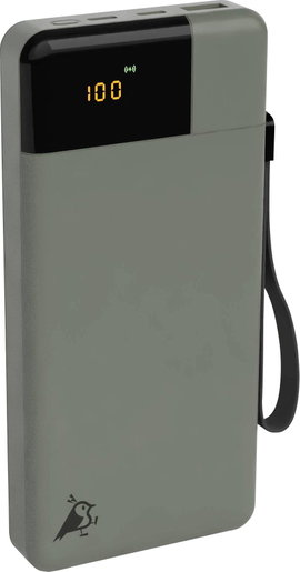 Aqiila Powerbird B20M Powerbank 20000 mAh LiPo USB-A, USB-C® Mohazöld