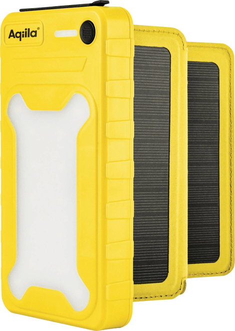 Aqiila Powerbird BS10 AQPBPBIBS1SG973 Napelemes powerbank 6 W 10000 mAh