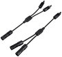 Sygonix SY-6408046 Napelemes berendezés csatlakozó Átalakító kábel 30 A Fekete 36 cm bélyegkép