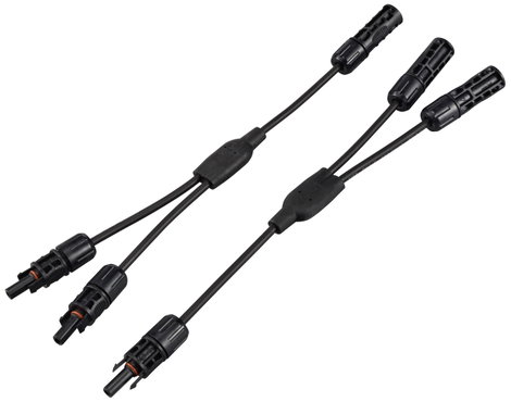 Sygonix SY-6408046 Napelemes berendezés csatlakozó Átalakító kábel 30 A Fekete 36 cm 2. kép