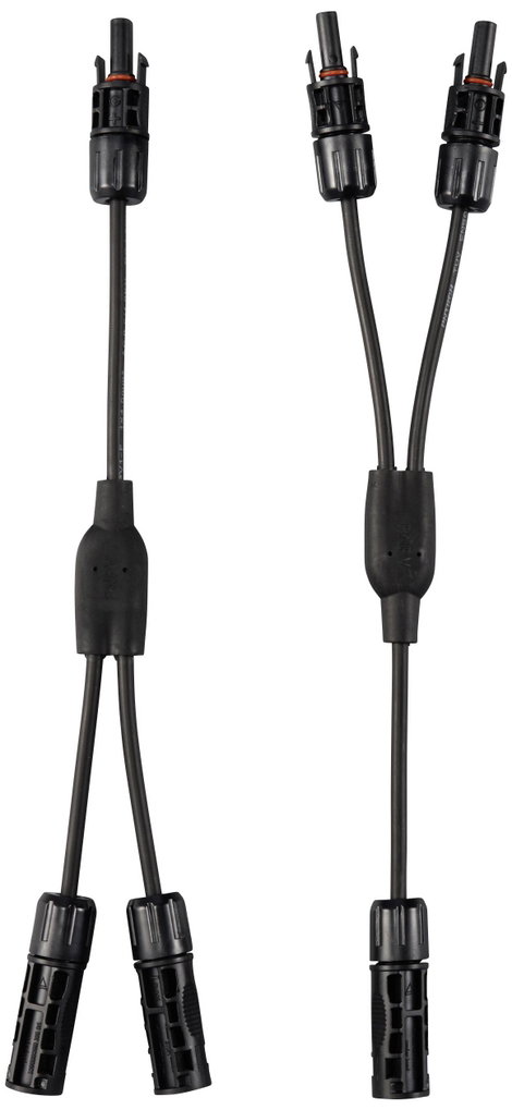 Sygonix SY-6408046 Napelemes berendezés csatlakozó Átalakító kábel 30 A Fekete 36 cm 3. kép