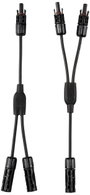 Sygonix SY-6408046 Napelemes berendezés csatlakozó Átalakító kábel 30 A Fekete 36 cm 3. bélyegkép