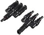 Sygonix Solaradapter T-Verbinder (3 zu 1) 1000V SY-6408000 Y dugó 2. bélyegkép