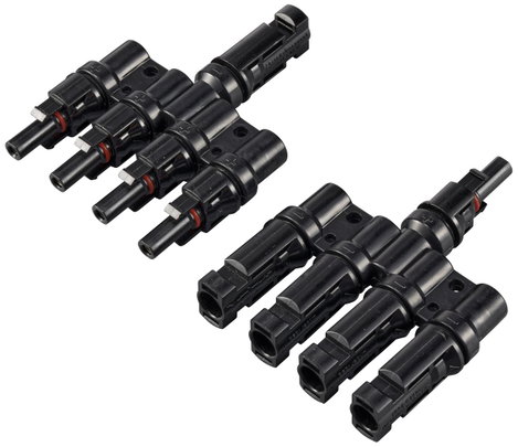 Sygonix Solaradapter T-Verbinder (4 zu 1) 1000V SY-6408002 Y dugó