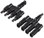 Sygonix Solaradapter T-Verbinder (4 zu 1) 1000V SY-6408002 Y dugó bélyegkép