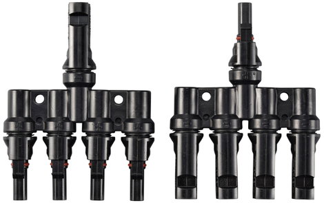 Sygonix Solaradapter T-Verbinder (4 zu 1) 1000V SY-6408002 Y dugó 3. kép
