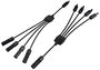Sygonix SY-6407994 Napelemes berendezés csatlakozó Átalakító kábel Fekete 46.5 cm 2. bélyegkép
