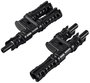 Sygonix Solaradapter T-Verbinder (2 zu 1) 1500V SY-6407996 Y dugó 2. bélyegkép