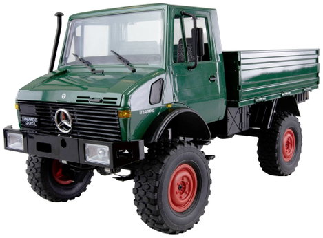 Amewi 22632 Unimog Basic, grün 1:12 Elektro RC modell teherautó RtR