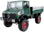 Amewi 22632 Unimog Basic, grün 1:12 Elektro RC modell teherautó RtR bélyegkép