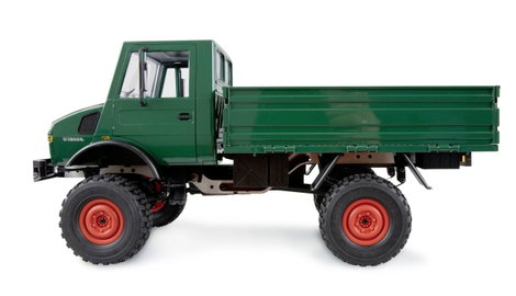 Amewi 22632 Unimog Basic, grün 1:12 Elektro RC modell teherautó RtR 3. kép
