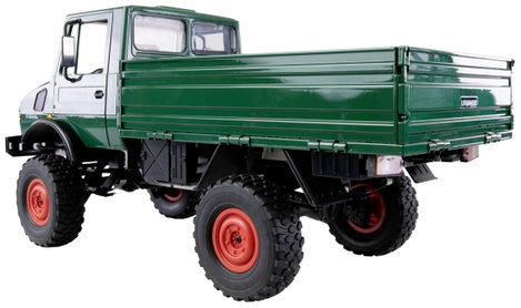 Amewi 22632 Unimog Basic, grün 1:12 Elektro RC modell teherautó RtR 4. kép