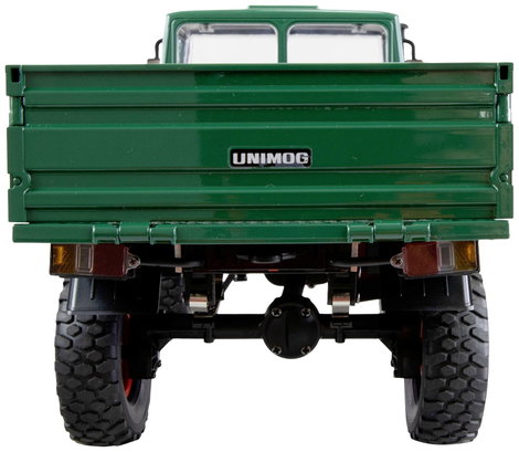 Amewi 22632 Unimog Basic, grün 1:12 Elektro RC modell teherautó RtR 6. kép
