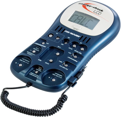 Elem és akkuvizsgáló, gombelem teszter Ansmann Energy-Check LCD 4. kép