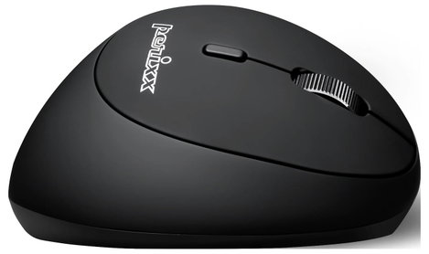 Perixx PERIMICE-819 Ergonomikus egér Bluetooth™, Rádiójel vezérlésű Optikai Fekete Újratölthető 3. kép
