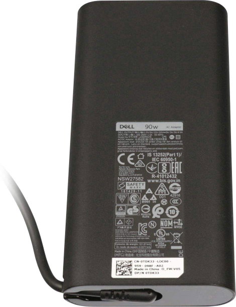 Dell 450-AGOQ Notebook tápegység 90 W 20 V/DC 4.5 A 2. kép