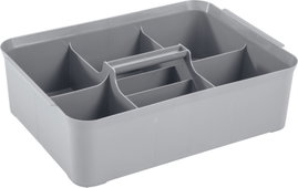 Curver 243837 Tárolódoboz HANDY (H x Sz x Ma) 366 x 263 x 104 mm Ezüst 1 db