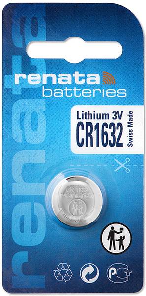 Renata Gombelem CR 1632 3 V 1 db 137 mAh Lítium