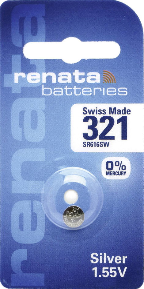 Renata Gombelem 319 1.55 V 1 db 21 mAh Ezüstoxid 3. kép