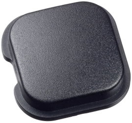 MEC 10T09 10T Series Zárósapka négyszögletes Fekete 1 db