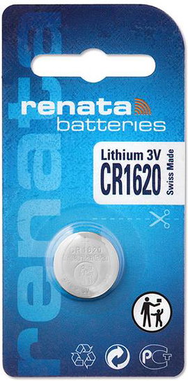 Renata Gombelem CR 1620 3 V 1 db 68 mAh Lítium
