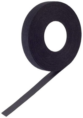 BKL Electronic PRO Tépőzár Gombafej (H x Sz) 10 m x 16 mm Fekete 1 db