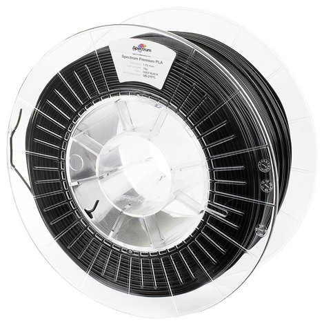 Spectrum Filaments 80002 PLA Premium 3D nyomtatószál PLA műanyag 1.75 mm 1000 g Mélyfekete, Fekete 1 4. kép