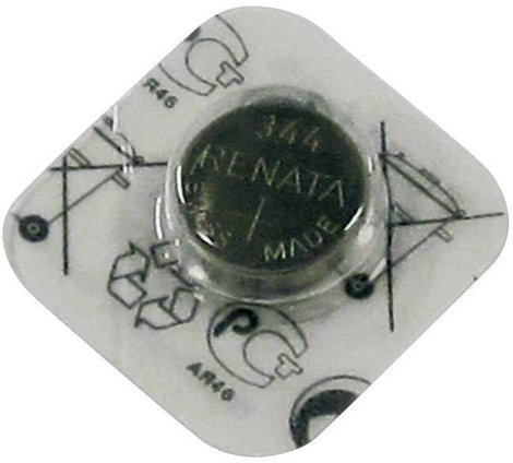 Renata Gombelem 344 1.55 V 1 db 105 mAh Ezüstoxid 2. kép