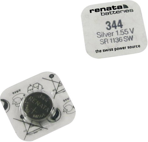 Renata Gombelem 344 1.55 V 1 db 105 mAh Ezüstoxid 3. kép