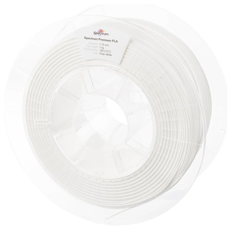 Spectrum Filaments 80012 PLA Premium 3D nyomtatószál PLA műanyag 1.75 mm 1000 g polar white, Polárfe 2. kép