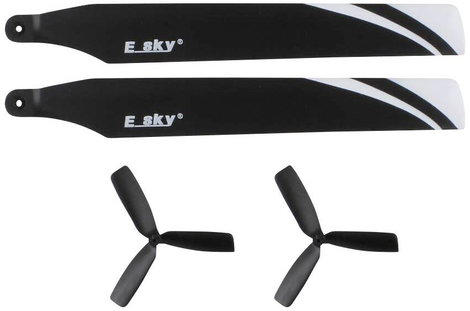 E-Sky Alkatrész Propellerkészlet Alkalmas a következő modellekhez: Helikopter 300 V2