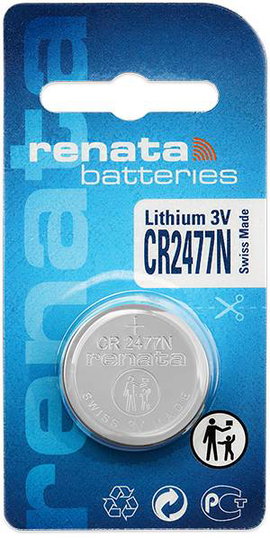 Renata Gombelem CR 2477N 3 V 1 db 950 mAh Lítium