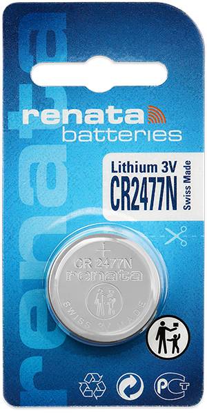 Renata Gombelem CR 2477N 3 V 1 db 950 mAh Lítium